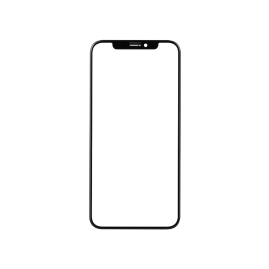 LENS WITH OCA APPLE IPHONE X/10 BLACK